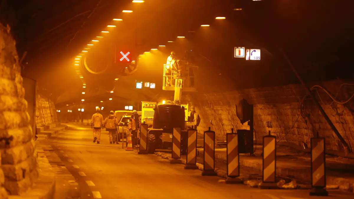 Pénétrante du Paillon, Tunnel Liautaud,... : voici les travaux nocturnes programmés à Nice la semaine prochaine.